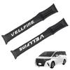 TatkDIY Compatible with the New Alphard and Vellfire and 40 Custom Parts and Car Seat Gap Seat Side Gap Interior Leather with Embroidered Driver and