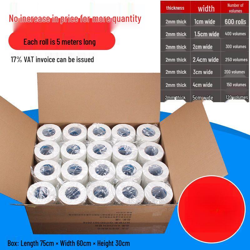 High Viscosity Thick Foam Double-Sided Tape - Strong Adhesive Stickers, 3M Length