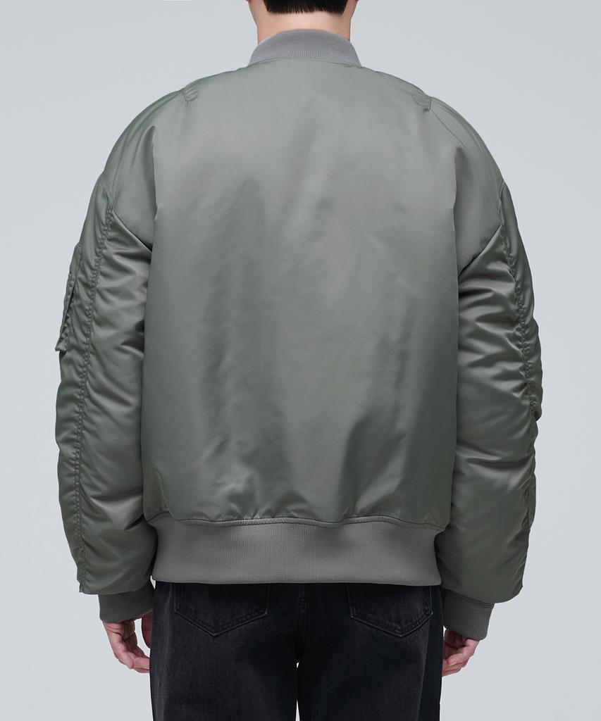 Musinsa Standard Oversized Ma-1 Bomber Jacket [Dusty Khaki]