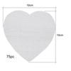 Custom Heart-Shaped Pearlescent Jigsaw Puzzle - DIY Sublimation & Educational Toy