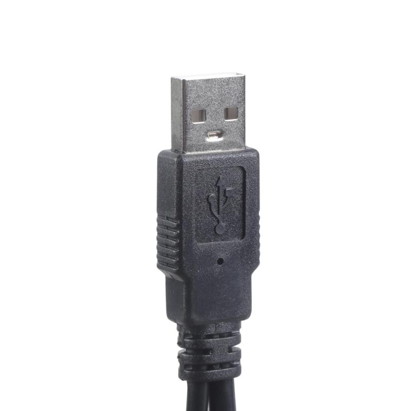 Keyboards USB 2.0 Male To Female Extension Cable With Type C Charging For 480Mbps Data Transfer And 5V Power Delivery