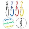 Fishing Magnetic Net Release for Fly Fishing Magnetic Quick Release Keychain Magnetic Clip Release with Coiled Lanyard