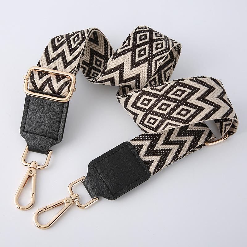 New Bag Shoulder Strap PU Leather Accessories Versatile Multi-color Woven Shoulder Crossbody Fashion Bag Strap Bag Accessories