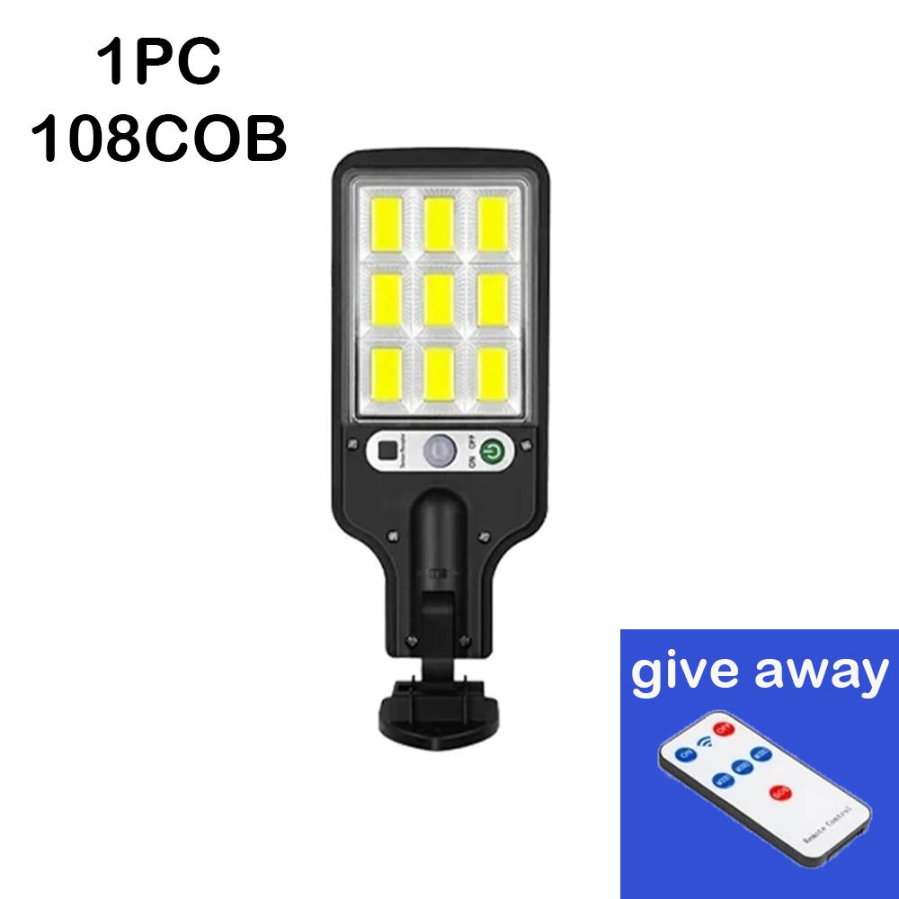 

Светодиодный солнечный светильник, уличный настенный светильник, 3 режима, водонепроницаемый, датчик движения, индукционный светильник для сада, террасы, гаражных ворот, уличного освещения