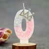 Pink Birthday Number Cake Candles, Fun Inspiration Pink Crown Cake Decorations, Birthday Decorations, Birthday Supplies, Party Supplies