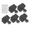 5 Paar 30mm Scheibenbremsbeläge Schwarz Elektromobil Bremsbeläge Für Mountainbikes, Rennräder