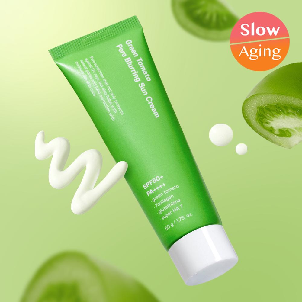 SUNGBOON EDITOR Green Tomato Pore Blurring Sunscreen 50g