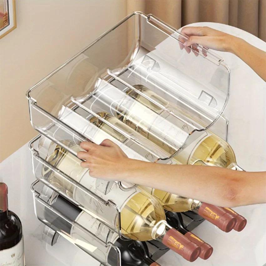 1pc-Mug Storage Rack, Wine Rack, Stackable Rack, Foldable Umbrella Storage Rack, Transparent Desktop Creative Cup Rack