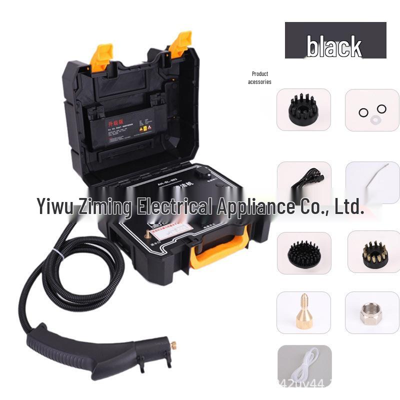 

3BAR Portable Suitcase-Style High-Temp, High-Pressure Household Steam Cleaner US Plug [International Use]