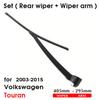 BEMOST Car Rear Windshield Wiper Arm Blades Brushes For Volkswagen Touran 2003-2015 Back Windscreen Auto Styling Accessories