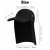 Sunscreen With A Cape Extended Brim Go Fishing Sunscreen Cap Peaked Cap Fisherman Hat Hat