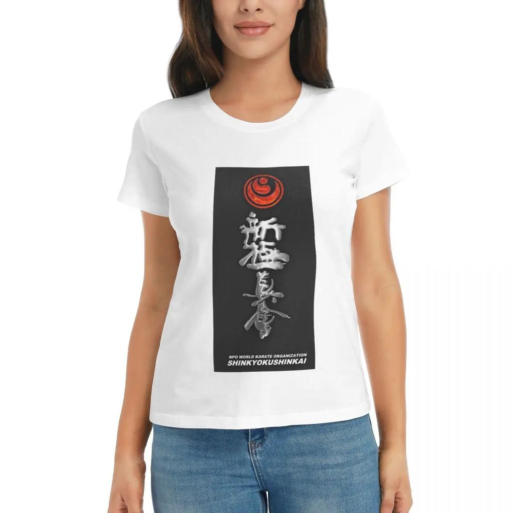 Women TShirt Kyokushin Karate Bushido Values Summer Short Sleeve Tees ONeck Cotton T Shirts Clothes Tops Streetwear
