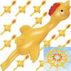 5-100 Stück Schleuder Hühnerwerfer Partygeschenke Mini Fliegende Gummihühner Großpackung Für Weihnachtsstrumpffüller Preise