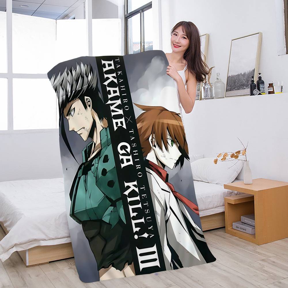 A-Akame Ga Kill Cartoon Anime Microfiber Beach Towel Absorbent Quick dry Soft Yoga Swimming Resort Mountain Climbing Towel