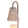 Candle Warmer Lamp with Timer & Dimmer Wax Melting Lantern for Home Decor Aromatherapy Gift for Women Modern Candle Lantern for Living Room & Bedroom