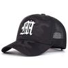 Fashion M Letter Camouflage Embroidery Baseball Net Caps Spring and Summer Outdoor Adjustable Casual Hats Sunscreen Hat