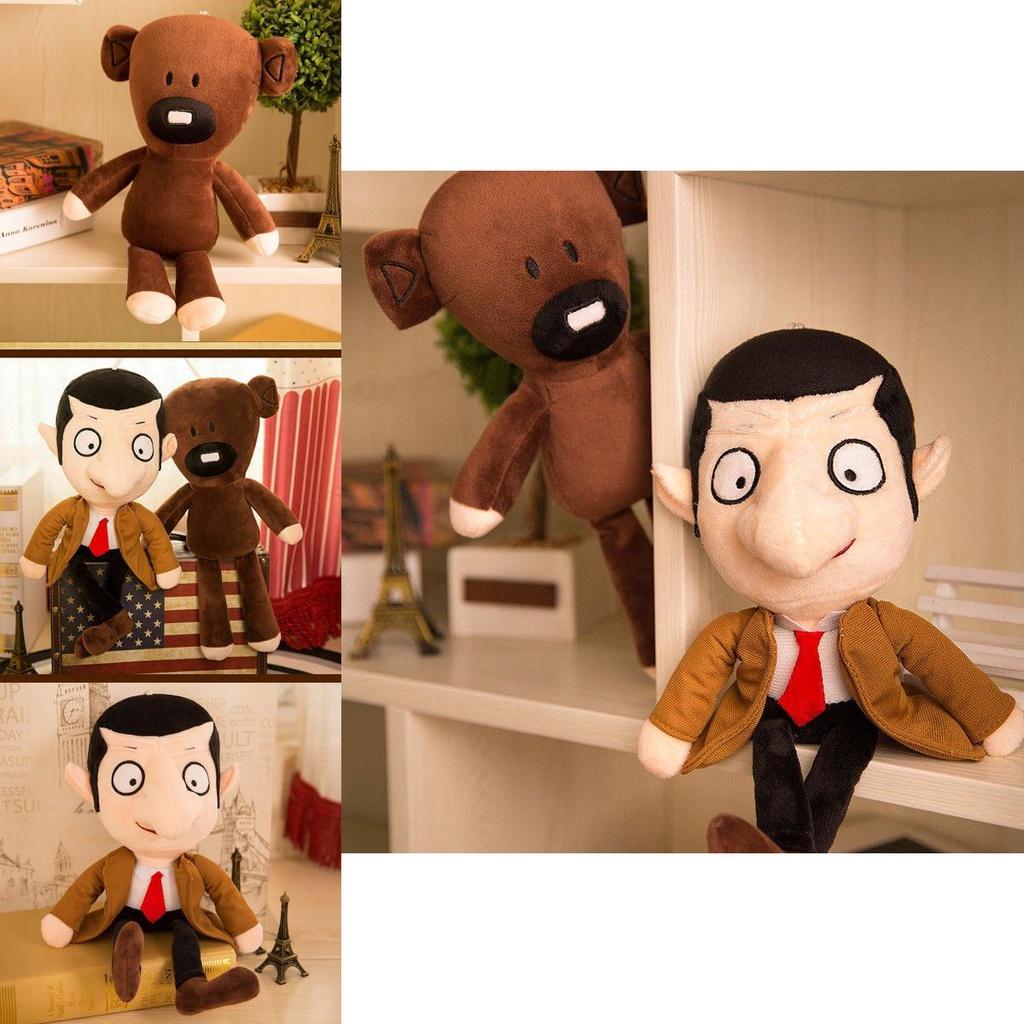 Mr Bean And Teddy Bear Soft Plush Toy Ideal For Kids Christmas Gifts And Collectibles