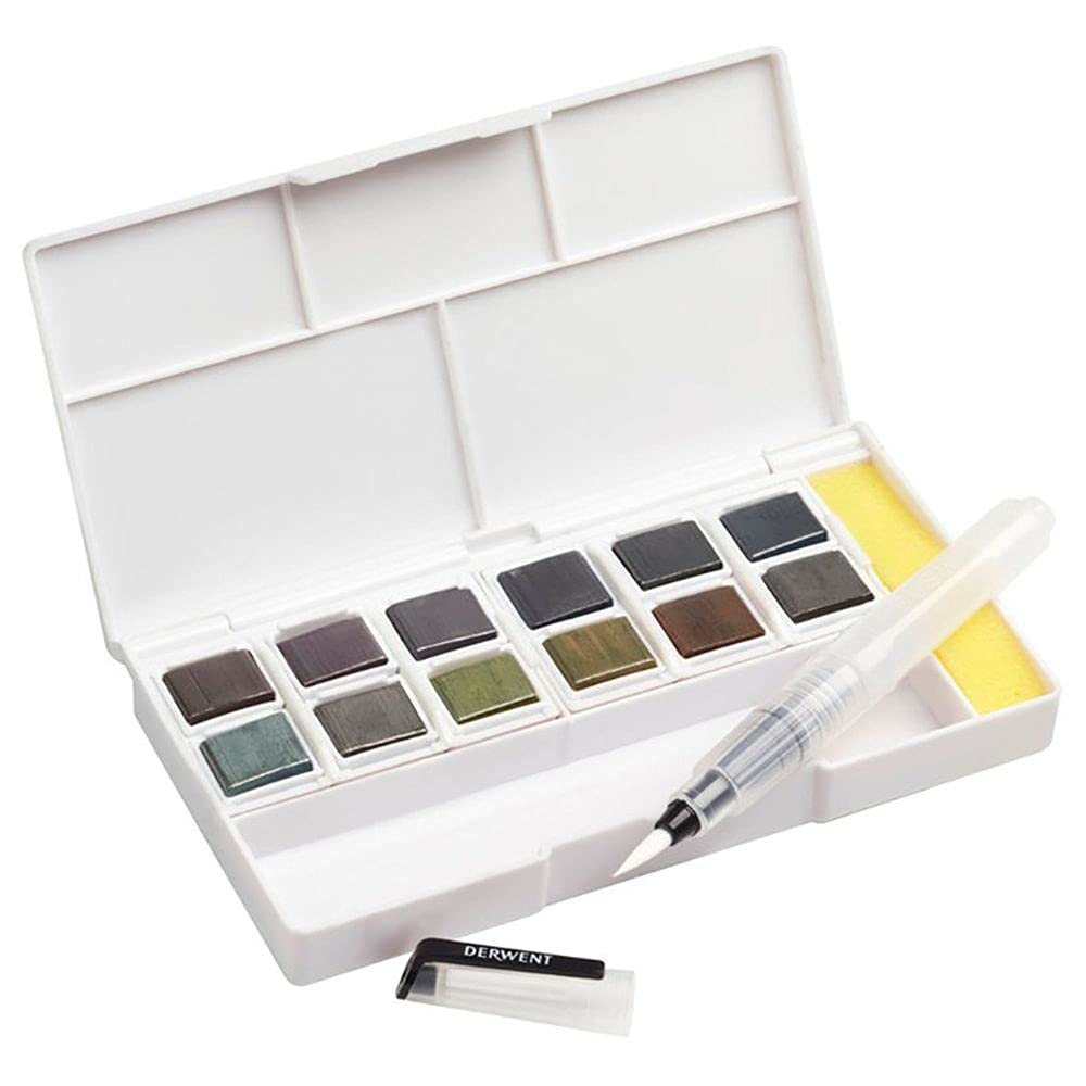 

Derwent Graphitint Paint Pan 12-Color Palette 2305790