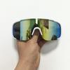 Men Oversized Fashion Outdoor Sports Sunglasses Durable AC Lens, PC Frame, Graduated Lens, Unisex, Sports Eyeglasses