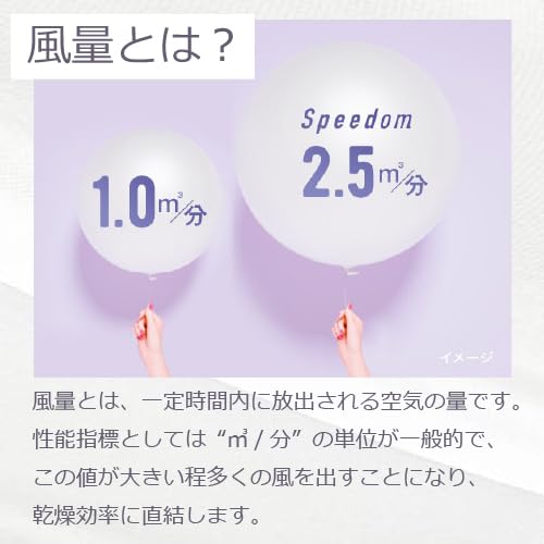Tescom Hair Dryer Protect Ion Folding Large Air Volume Quick Drying Cold/Hot Air Rack Plug Speedom Black TID3500 K