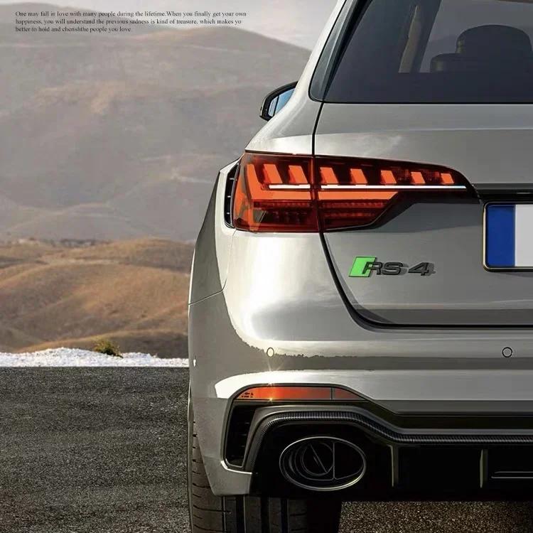 New ABS badge modified sticker TTS TTRS green badge A SQ3 SQ7 S3 S4 S5 S6 S7 S8 RS3 RS5 RS7 trunk letter.Exterior parts