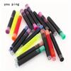 Universal Ink Sac Refill Ink Practical Ink Cartridge Rerfill W/ Box 3.4 Mm Assorted Color for Office School