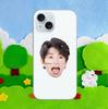 Yan Renzhong Acrylic Phone Grip - DIY Celebrity Logo Avatar Holder