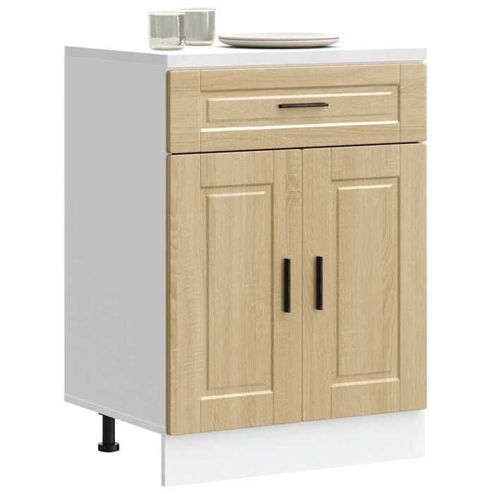 VidaXL Armoire de cuisine Porto chêne sonoma bois d'ingénierie 853970