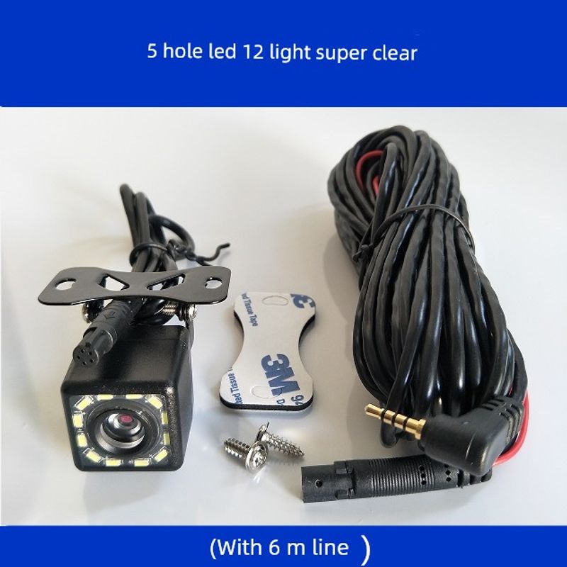 Neutral CCD HD Video Camera Lens Streaming Media 5-Hole Car