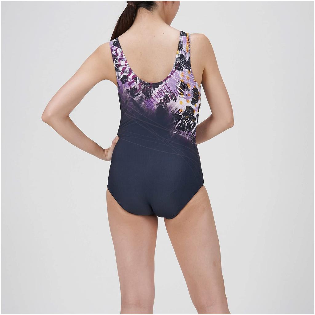 MIZUNO Swimsuit for Gym Size 09 Women's One-Piece (U-Back) Use, Black, M, N2JAA321,