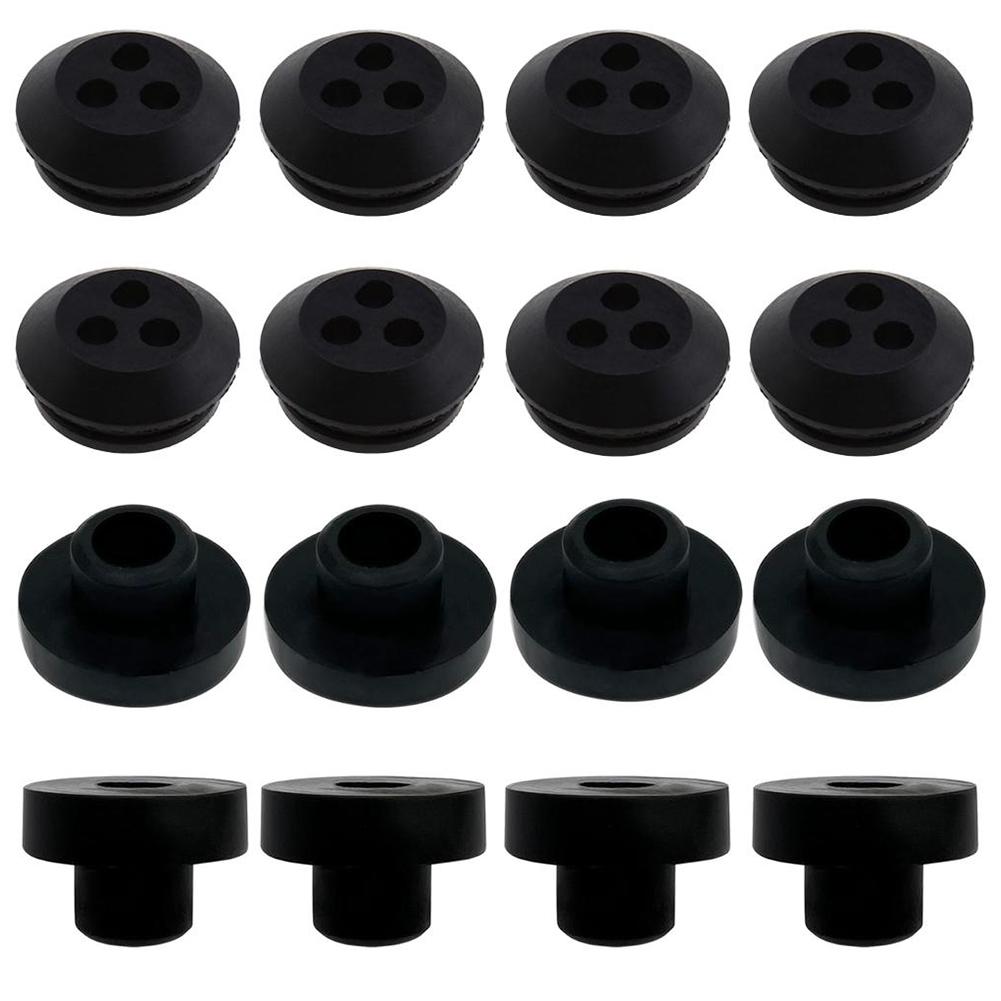 16PCS Fuel Tank Grommet Bushing Rubber Fuel Tank Bushing Replacement For Lawnmower Pressure Washer Garden Repair Tool