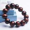 18mm Natural Red Tiger Eye Stone Bracelet for Women Men Wealth Gift Crystal Big Round Beads Reiki Gemstone Strands Jewelry AAAAA