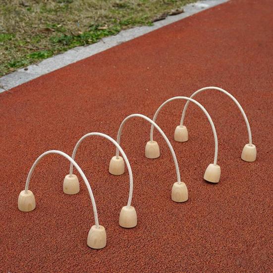 5 Piezas Portería de Croquet Palos de Croquet Cuerda de Croquet Cuerda de Algodón Portería Resistente