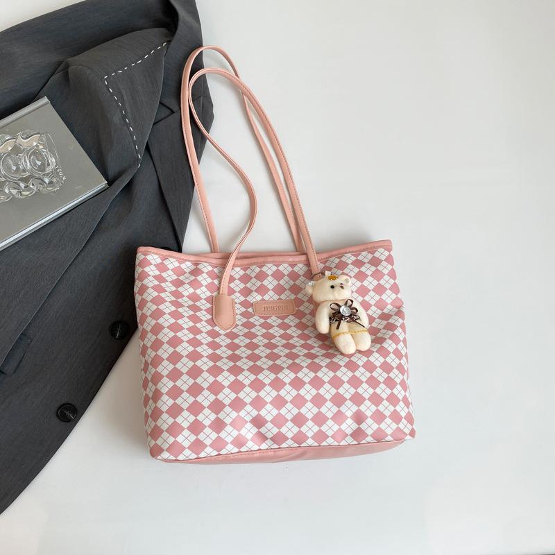 Beautiful casual high-end temperament only beautiful women bag spring and summer popular large-capacity tote bag shoulder armpit bag