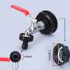 Durable IBC Tank Tap Adapter S60*6 Coarse Thread To 1/2'' 3/4'' Connector Replacement Valve Garden Home Valve Fitting Faucet