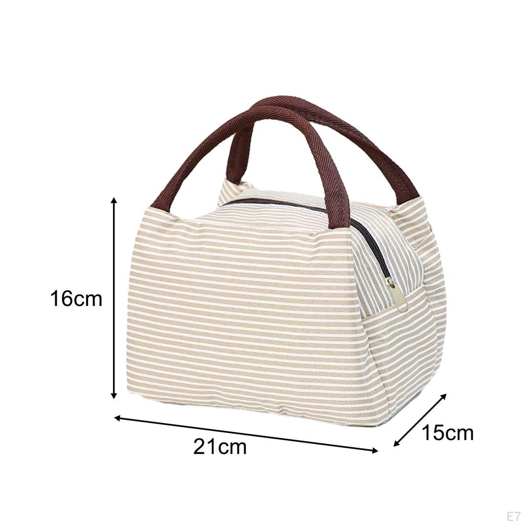 Lunch Totes Pouch with Zipper Picnic Tote Food Box Bags for