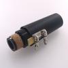 Clarinet, Black Saxophone Mouthpieces  Alto, Soprano, Tenor  Saxophone Mouthpieces with Caps Clamp-On Reeds