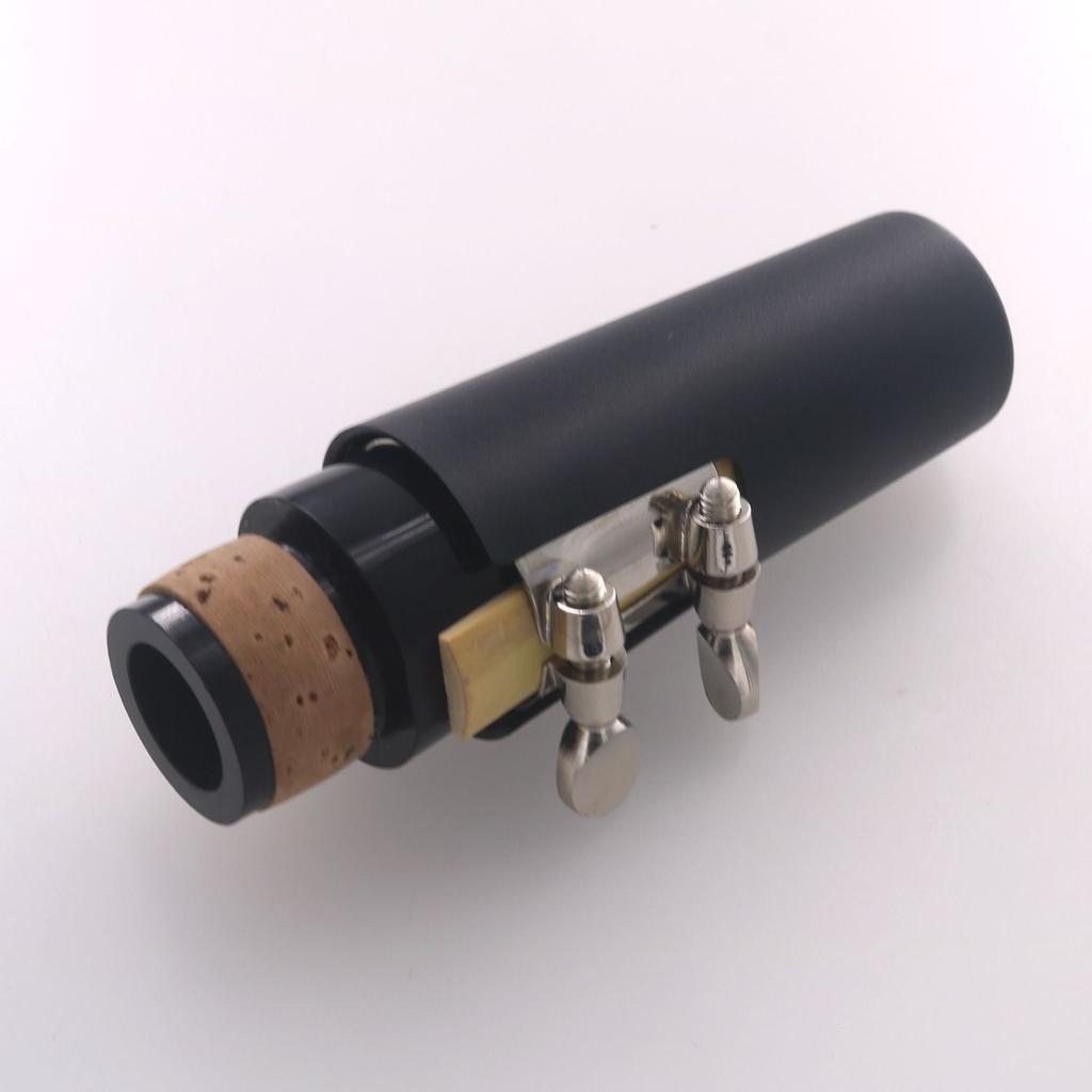 Clarinet, Black Saxophone Mouthpieces  Alto, Soprano, Tenor  Saxophone Mouthpieces with Caps Clamp-On Reeds