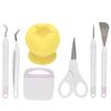 7 ADET Vinil Ayıklama Aletleri Seti El İşi Ayıklama Aletleri Seti Kağıt Kesimi için Kendin Yap El Yapımı El Sanatları Aletleri