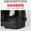 Rain shoes adult plastic rain shoes high-top high rain boots waterproof, non-slip and wear-resistant overshoes water boots