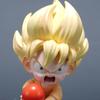 Dragon Ball Anime Peripheral Childhood Goku Q Version Trendy Toy Model Chassis Desktop Doll Decoration Ornament