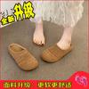 Niche Hand-woven Hollow Breathable Bag Head Slippers Wind Thick-soled Pedals