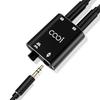 Stereo audio COOIDEA spolu s audio podporuje 1 vstup 2 výstupy nebo 2 vstupy 1 výstup a je přepínačem audio reproduktorů AUX pro mobilní telefony a 3,5mm přepínačem,