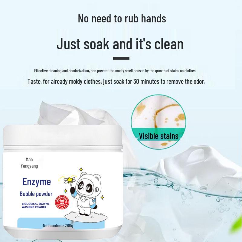 Bio-Enzyme Stain Remover & Whitening Laundry Powder