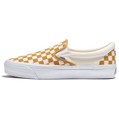 Premium Slip-On 98 Checkerboard - Harvest Gold Unisex Sneakers VN000CSEBL2