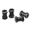 4Pcs/Set Metal Hex Drive Adapter Set 12mm Wheel Hex Hub Crawler Wheel Adapter  For 1/10 RC Crawler