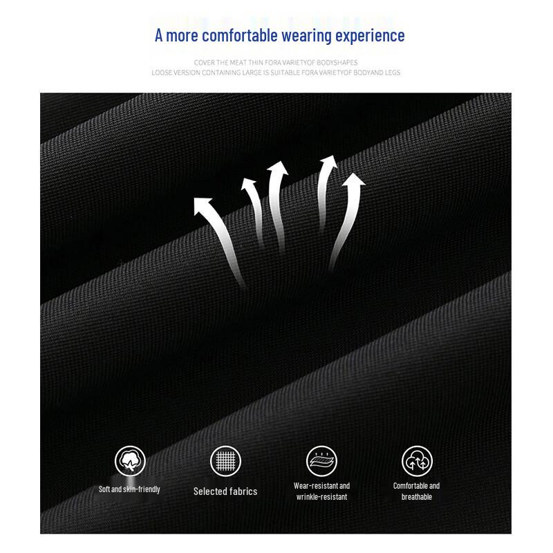 JEEP SPIRIT Men's Ice Silk Mesh Quick-Dry Casual Trousers