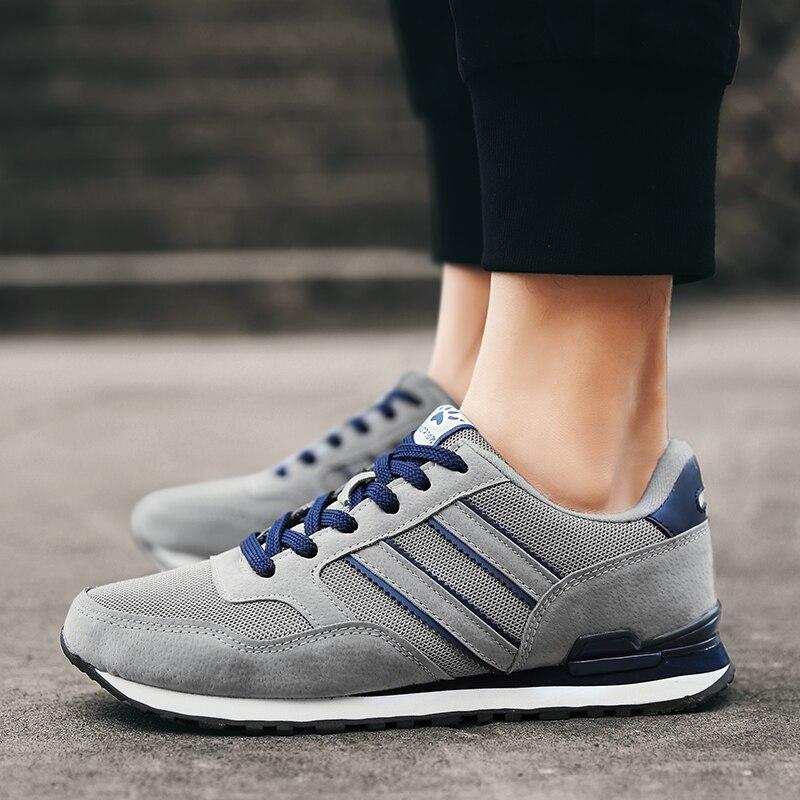 Kaufe Men 'S Casual Shoes Lightweight Suede Leather Sneakers Running