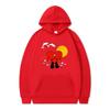 Creative Fun Letter 3D Printed Pocket Hoodie Autumn Winter Warm Comfortable Loose Soft Men's Women's Sports Versatile Hoodies