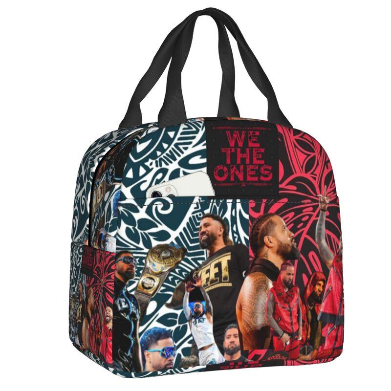 Custom Jey Uso Yeet Lunch Bag Men Women Cooler Warm Insulated Lunch Boxes for Student School